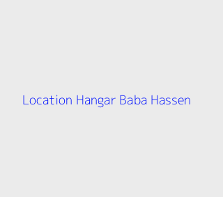 Location Hangar  Alger